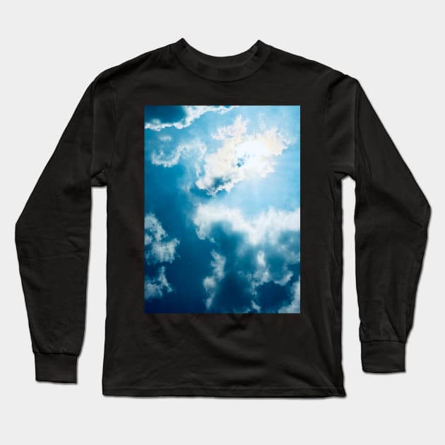 Berlin Skies: Cloud shine Long Sleeve T-Shirt by CrystalJ 